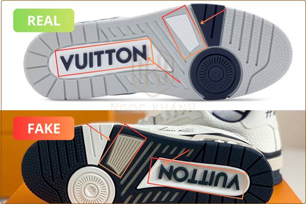 Cách check giày LV chính hãng: Mẹo phân biệt thật giả đơn giản 10 cach check giay lv chinh hang