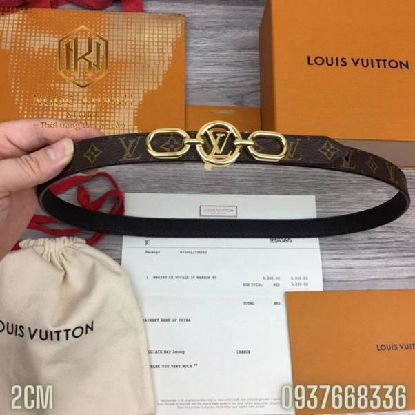 thắt lưng LV nữ 